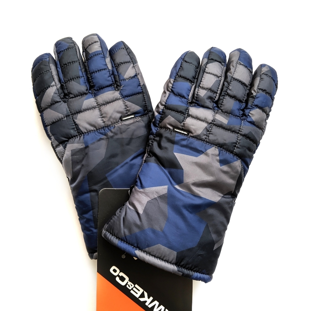 HAWKE & CO Mid-Weight Nylon Field Gloves - Blue
